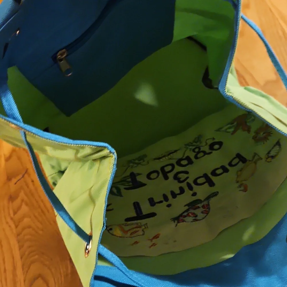 Trinidad & Tobago Green Drawstring Bag New Fish Tropical Backpack - Picture 7 of 8